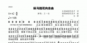 纵马踏花向自由