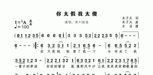 你太假我太傻