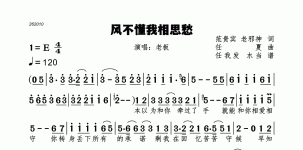 风不懂我相思愁