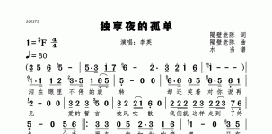 独享夜的孤单