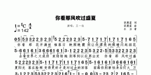 你看那风吹过盛夏