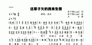 这辈子欠的我来生偿