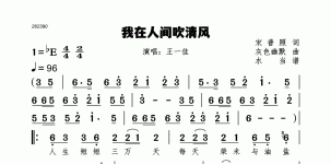 我在人间吹清风
