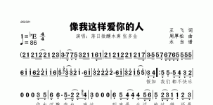 像我这样爱你的人