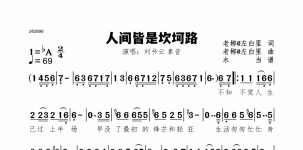 人间皆是坎坷路